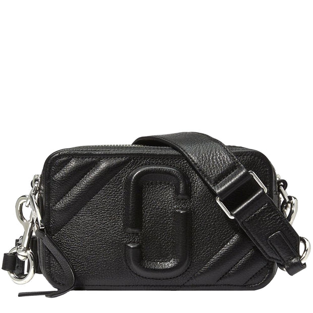 Marc Jacobs The Moto Shot 21 Leather Camera Bag In Black H115L01FA21