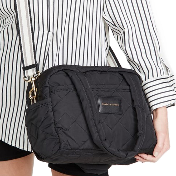Buy Marc Jacobs The Small Weekender Quilted Nylon Duffle Bag in Black M0017015 Online in Singapore | PinkOrchard.com