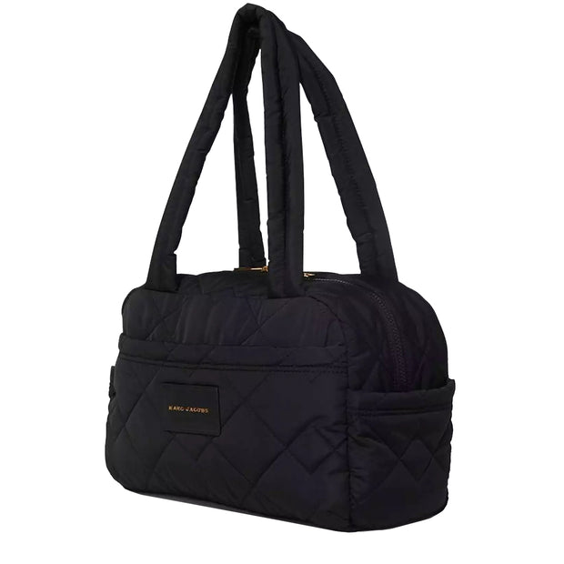 Marc Jacobs The Small Weekender Quilted Nylon Duffle Bag in Black M0017015