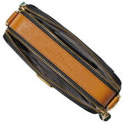 Top View of Marc Jacobs The Snapshot Camera Bag - Black/ Honey Ginger Multi M0012007