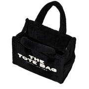 Interior View of Marc Jacobs The Terry Small Tote Bag - Black H058M06PF22