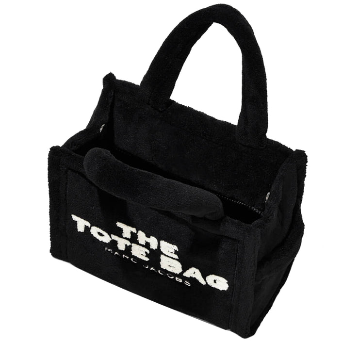 Interior View of Marc Jacobs The Terry Small Tote Bag - Black H058M06PF22