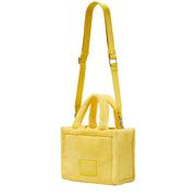 Back View of Marc Jacobs The Terry Small Tote Bag - Yellow H058M06PF22
