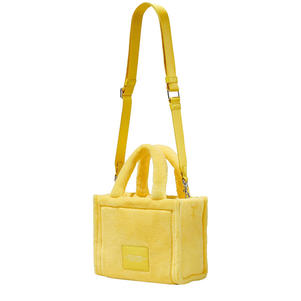 Back View of Marc Jacobs The Terry Small Tote Bag - Yellow H058M06PF22