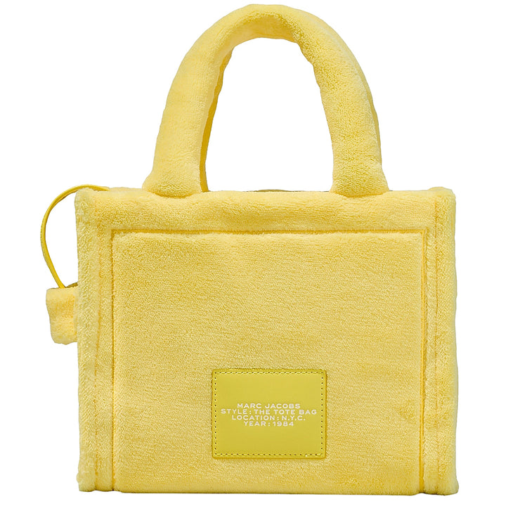 Back View of Marc Jacobs The Terry Small Tote Bag - Yellow H058M06PF22