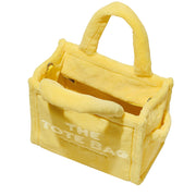 Interior View of Marc Jacobs The Terry Small Tote Bag - Yellow H058M06PF22
