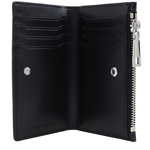 Interior View of Marc Jacobs Trademarc Medium Flat Wallet - Black 4P4SMP026S02