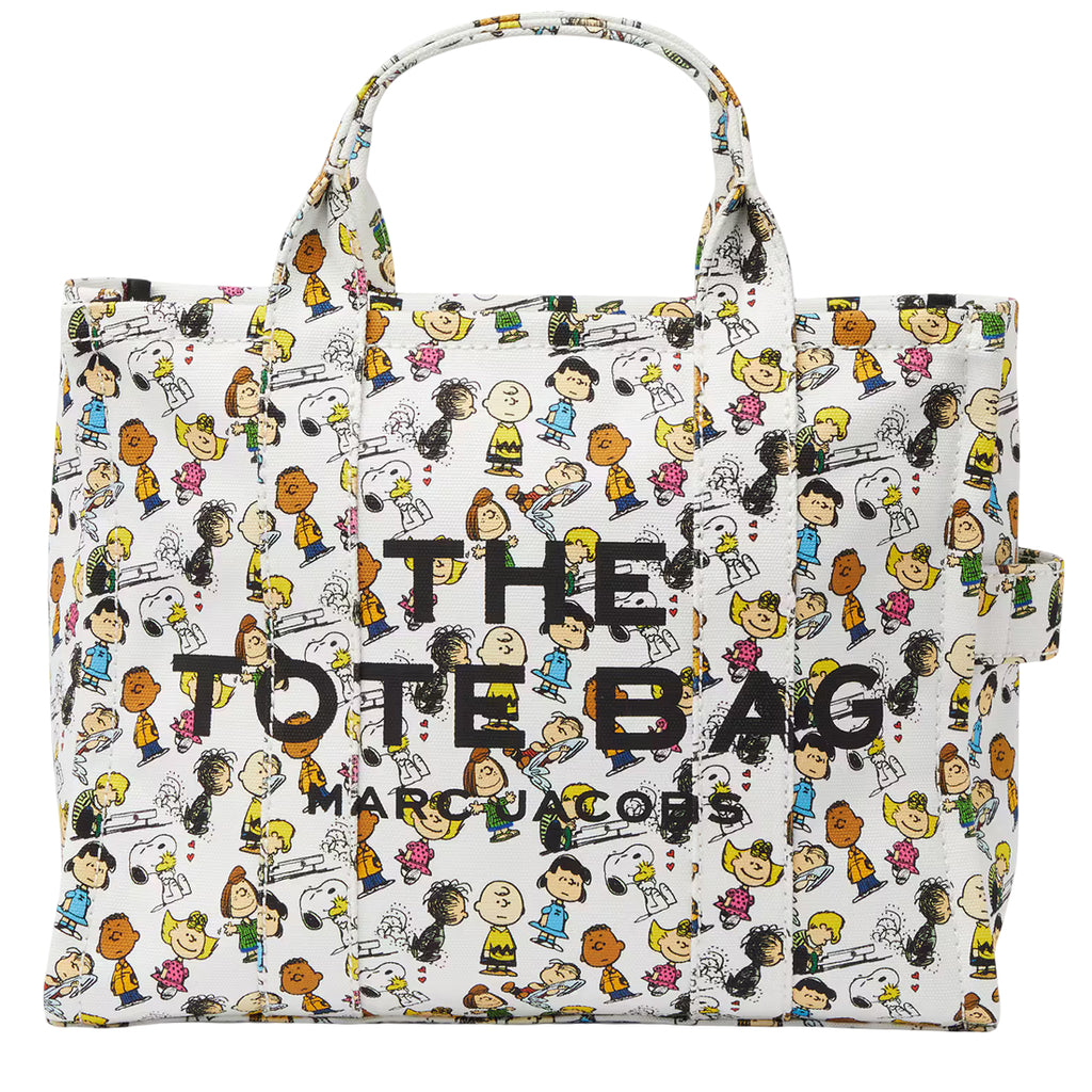 Marc Jacobs x Peanuts The Medium Tote Bag - White Multi M0016660