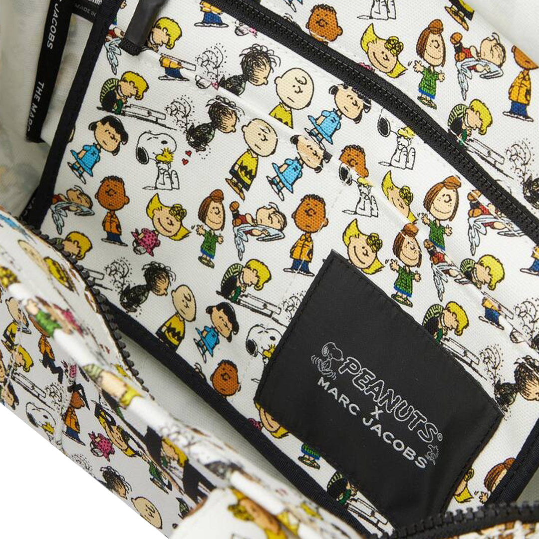 Marc Jacobs x Peanuts The Medium Tote Bag - White Multi M0016660