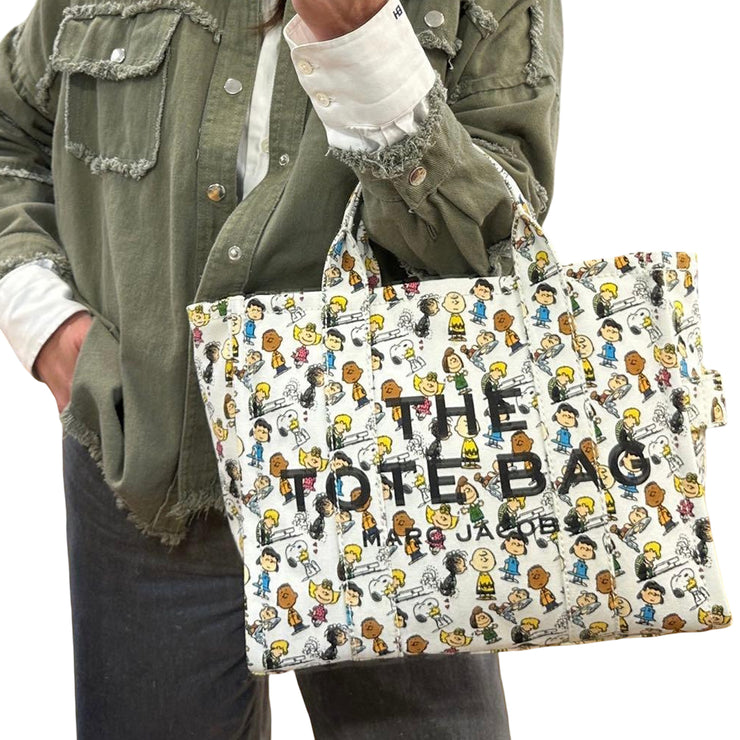 Marc Jacobs x Peanuts The Medium Tote Bag - White Multi M0016660