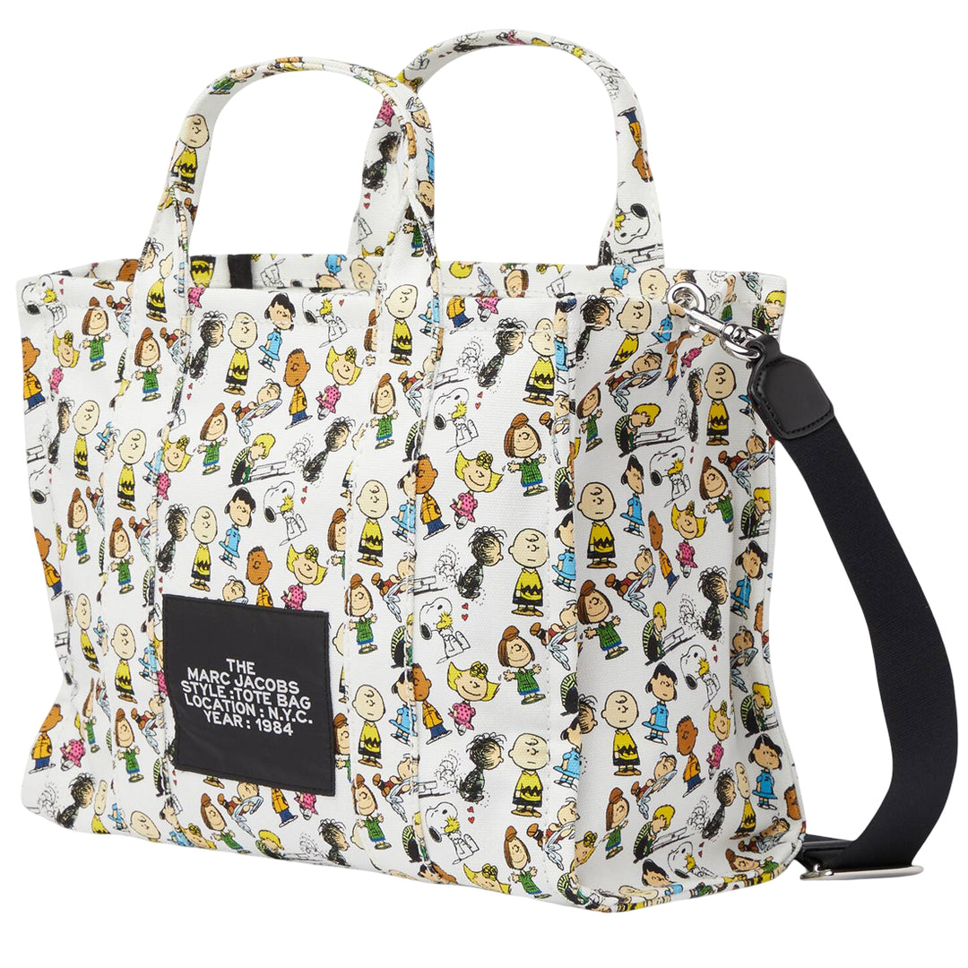 Marc Jacobs x Peanuts The Medium Tote Bag - White Multi M0016660