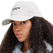 Buy Coach Embroidered Baseball Hat in Chalk CAA64 Online in Singapore | PinkOrchard.com