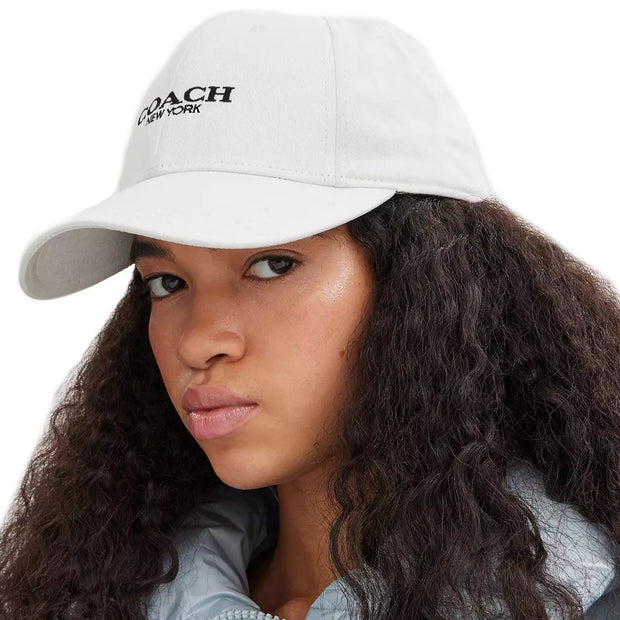 Buy Coach Embroidered Baseball Hat in Chalk CAA64 Online in Singapore | PinkOrchard.com