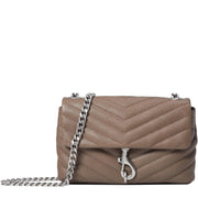 Buy Rebecca Minkoff Edie Date Night Crossbody Bag in Deep Taupe SF22LEQXE9 Online in Singapore | PinkOrchard.com