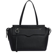 Buy Rebecca Minkoff Gabby Leather Tote Bag in Black CU22EGAT38 Online in Singapore | PinkOrchard.com