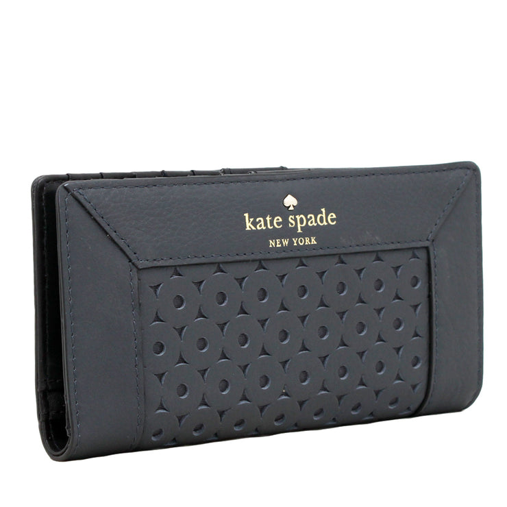 Kate Spade Mercer Isle Stacy Wallet- Asphalt