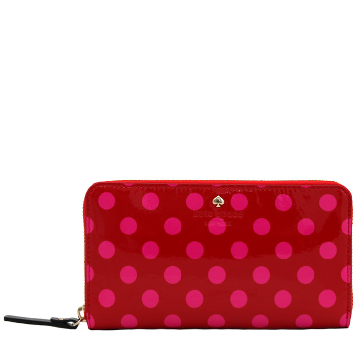 Kate Spade Carlisle Street Lacey Wallet- Maraschino