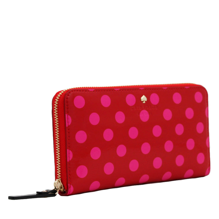 Kate Spade Carlisle Street Lacey Wallet- Maraschino