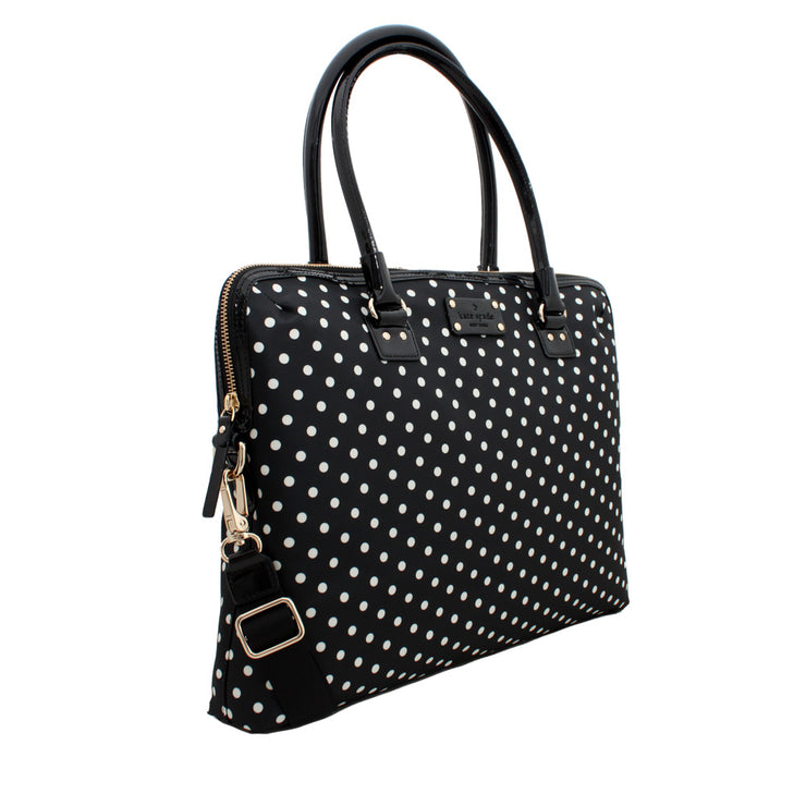Kate spade polka dot laptop bag new arrivals