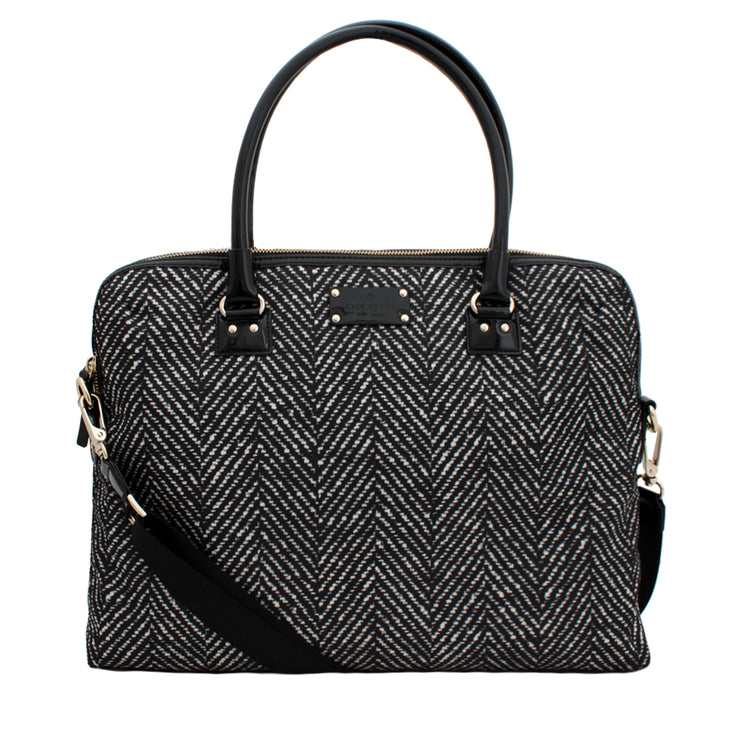 Kate Spade Logan Square Calista Laptop Bag- Black