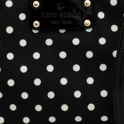 Kate Spade Spot Nylon Presley Bag- Black-Cream