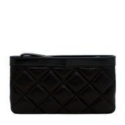 Kate Spade Gold Coast Zippered Chrissy Wristlet- Black