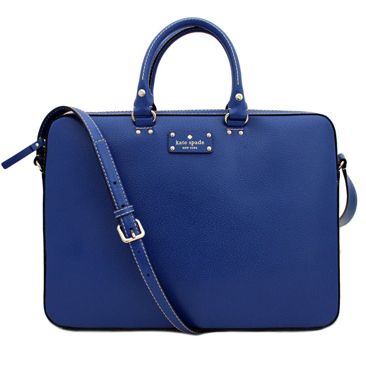 Kate Spade Wellesley Tanner Laptop Bag-Blueberry Jam