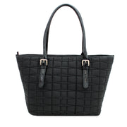 Kate Spade Signature Spade Quilted Small Harmony Bag- Black