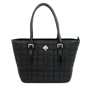 Kate Spade Signature Spade Quilted Small Harmony Bag- Black