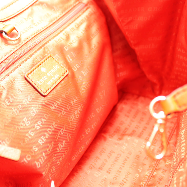 Kate Spade Varick Street Abbie Bag- Tangerino