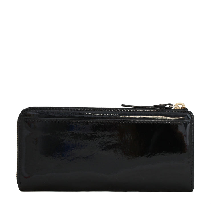 Kate Spade Primrose Hill Patent Nisha Wallet- Black
