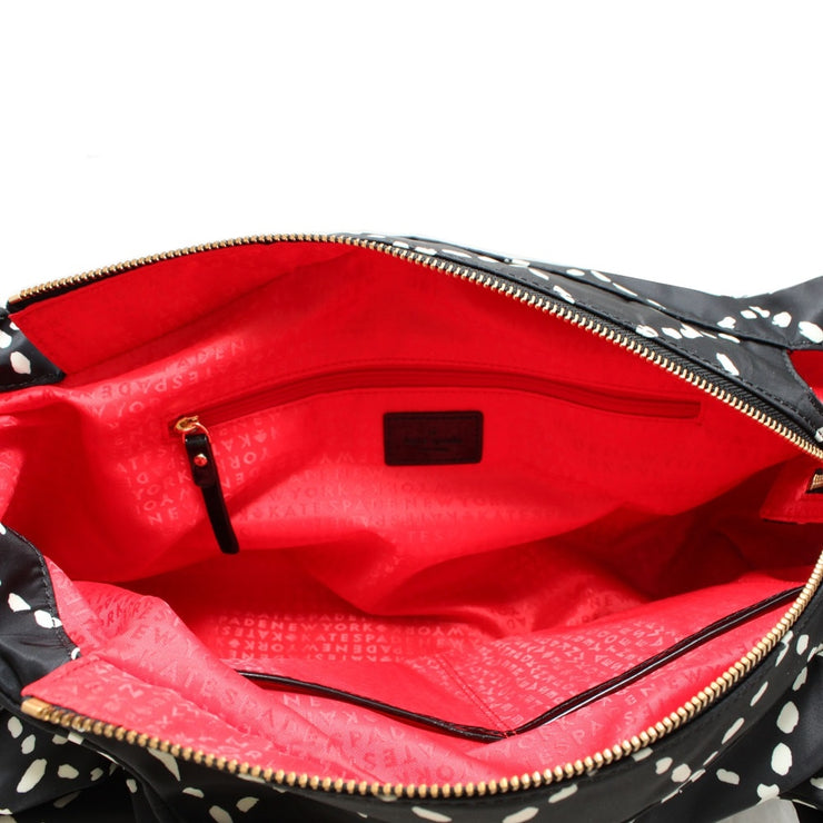 Kate Spade Sew Be It Stevie Bag- Black-Cream