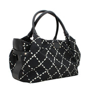 Kate Spade Sew Be It Stevie Bag- Black-Cream