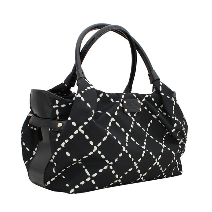 Kate Spade Sew Be It Stevie Bag- Black-Cream