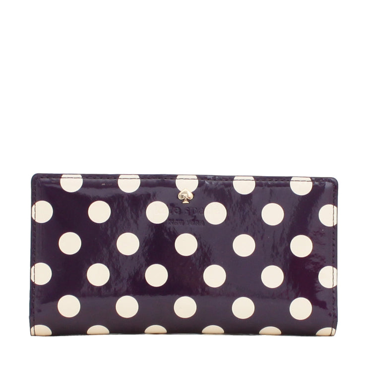 Kate Spade Carlisle Street Stacy Wallet- Raisin