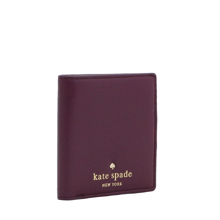 Kate Spade Cobble Hill Small Stacy Wallet- Moody Plum