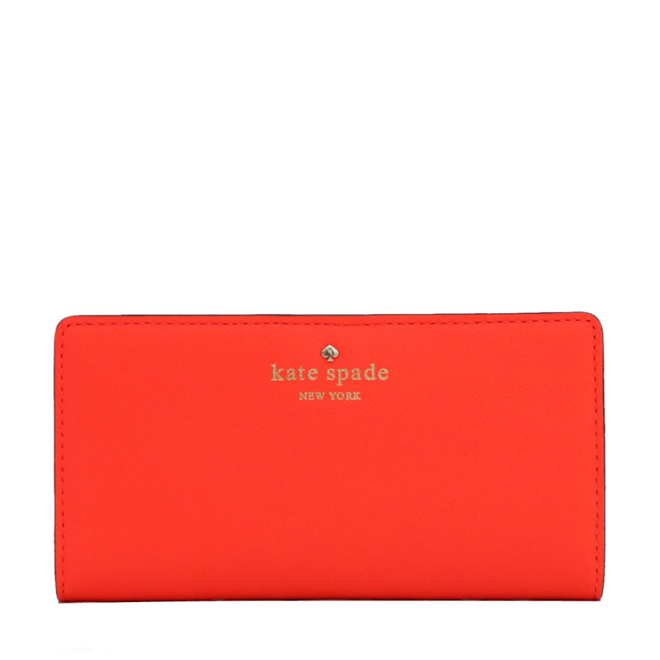 Kate Spade Mikas Pond Stacy Wallet- Flo Coral