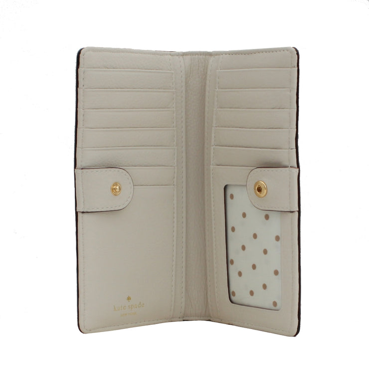 Kate Spade Mikas Pond Stacy Wallet- Cliff Grey