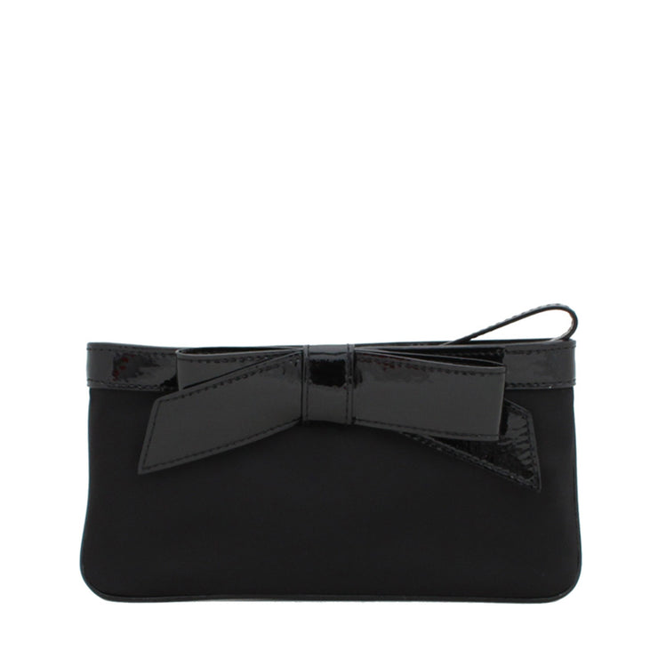 Kate Spade Lawrenceville Zippered Chrissy Wristlet- Black