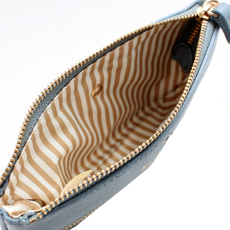 Kate Spade Cobble Hill Bee Wristlet- Empire Grey