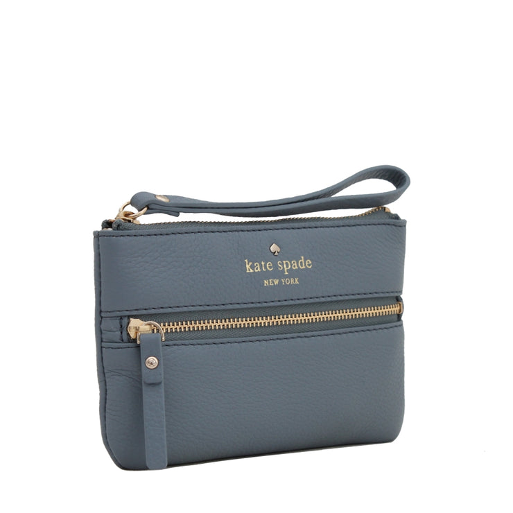 Kate Spade Cobble Hill Bee Wristlet- Empire Grey
