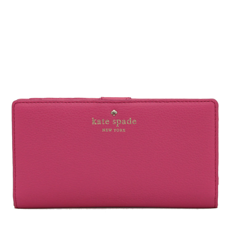 Kate Spade Cobble Hill Stacy Wallet- Strawfroyo