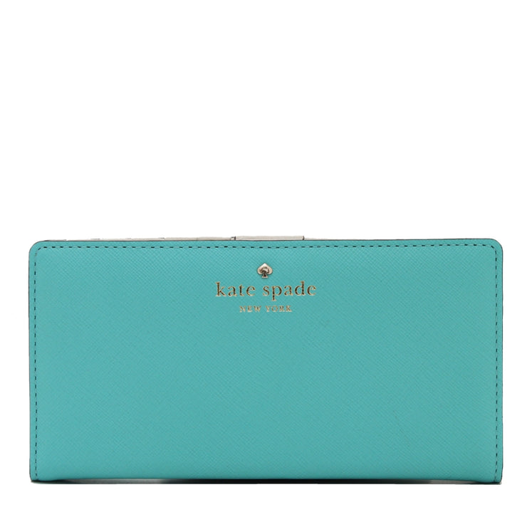 Kate Spade Mikas Pond Stacy Wallet- Robins Egg