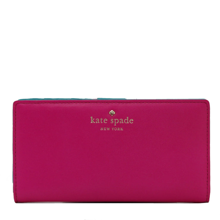 Kate Spade Brightspot Avenue Stacy Wallet- Peony Pink