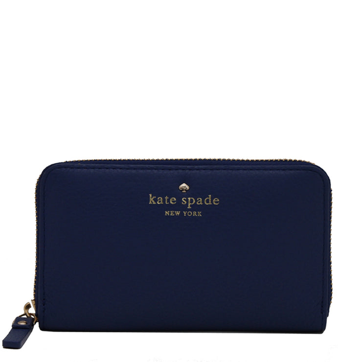 Kate Spade Cobble Hill Medium Lacey Wallet- Atlantic Blue