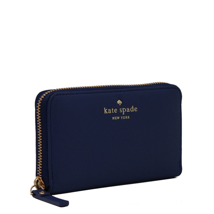 Kate Spade Cobble Hill Medium Lacey Wallet- Atlantic Blue