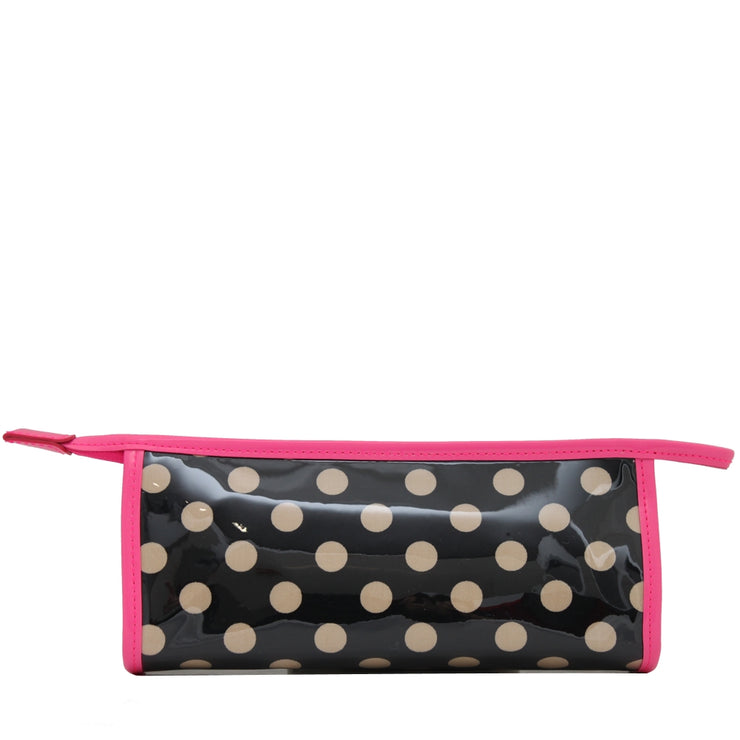 Kate Spade Rose Avenue East West Heddy Pouch- Black Bone Dot