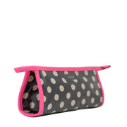 Kate Spade Rose Avenue East West Heddy Pouch- Black Bone Dot