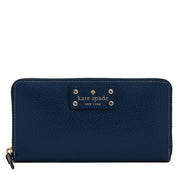 Kate Spade Wellesley Neda Wallet- Dark Cobalt