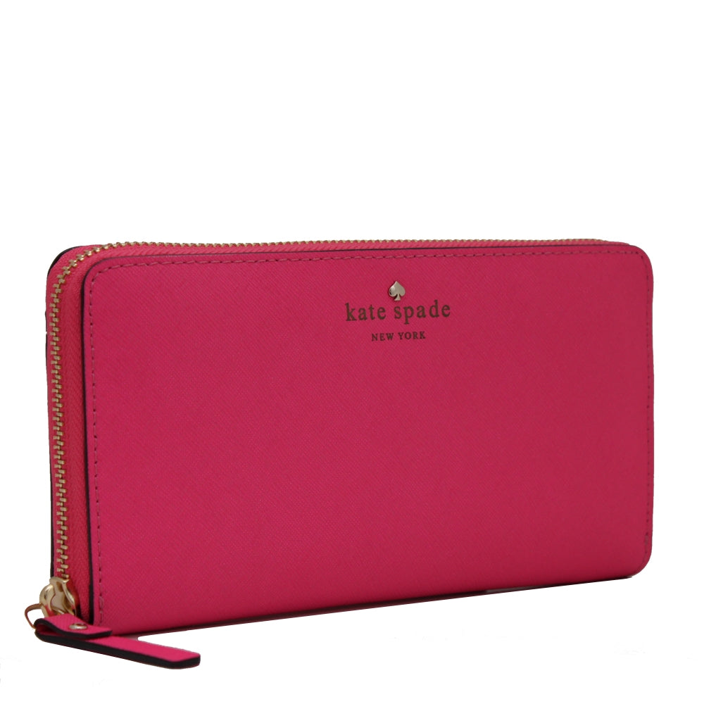 M　kate spade ケイトスペード mikas pond lacey Kate Spade New York - Mikas Pond Lacey - Zip Around Leather Wallet